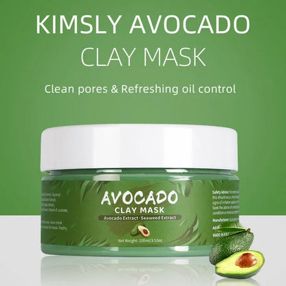 Turmeric Green Tea Rose Avocado Facial Clay Mask