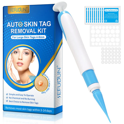 2 In1 Painless Auto Skin Tag Mole Wart Removal Kit