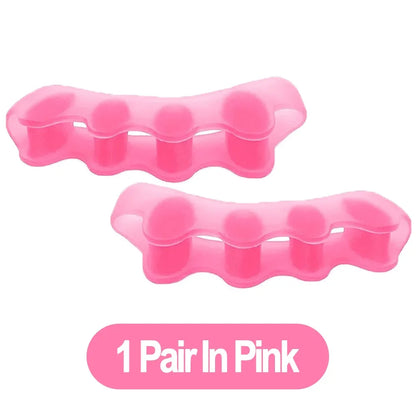 1 Pair Silicone Toe Separator & Corrector