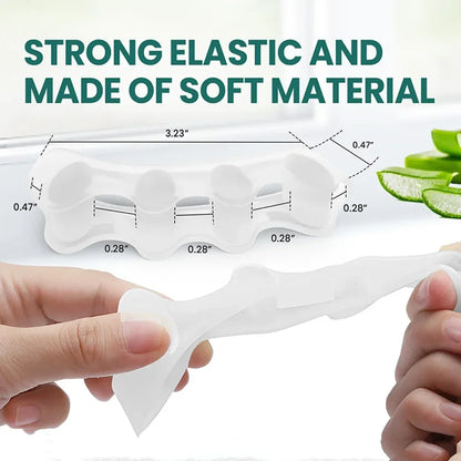 1 Pair Silicone Toe Separator & Corrector