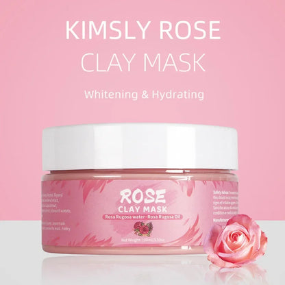 Turmeric Green Tea Rose Avocado Facial Clay Mask