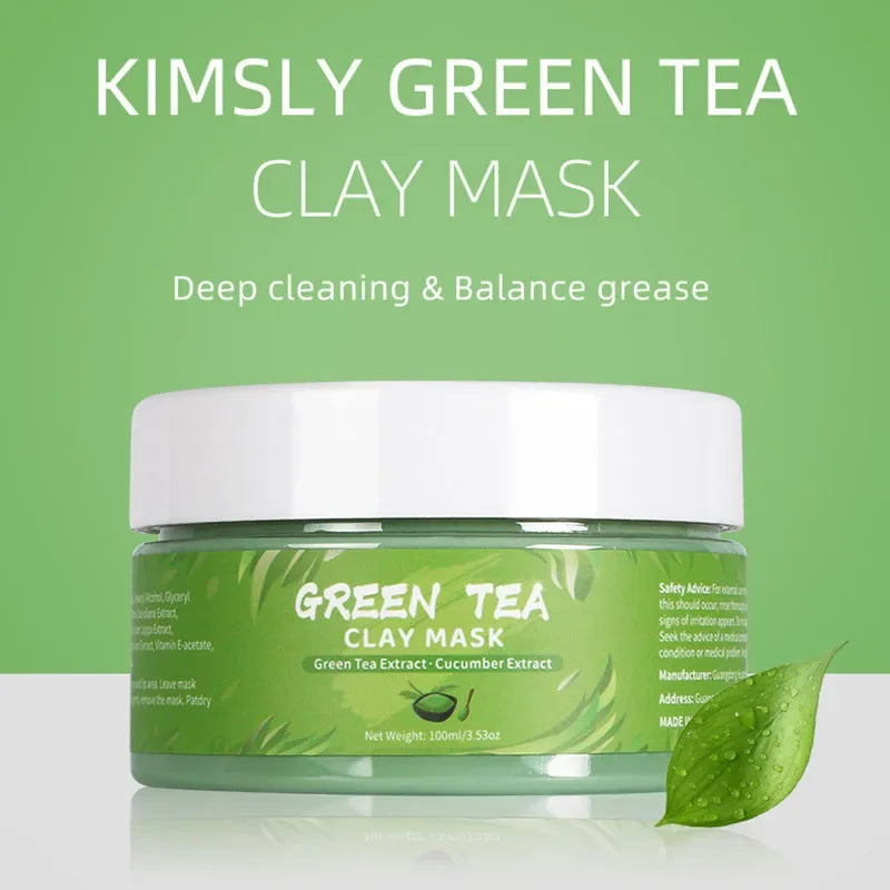 Turmeric Green Tea Rose Avocado Facial Clay Mask