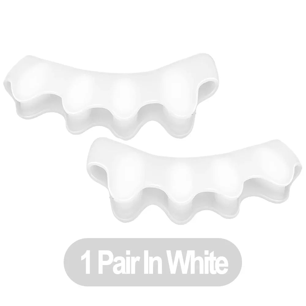 1 Pair Silicone Toe Separator & Corrector