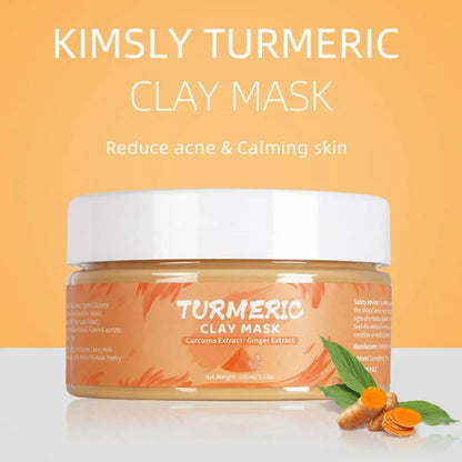 Turmeric Green Tea Rose Avocado Facial Clay Mask
