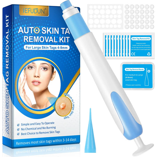 2 In1 Painless Auto Skin Tag Mole Wart Removal Kit